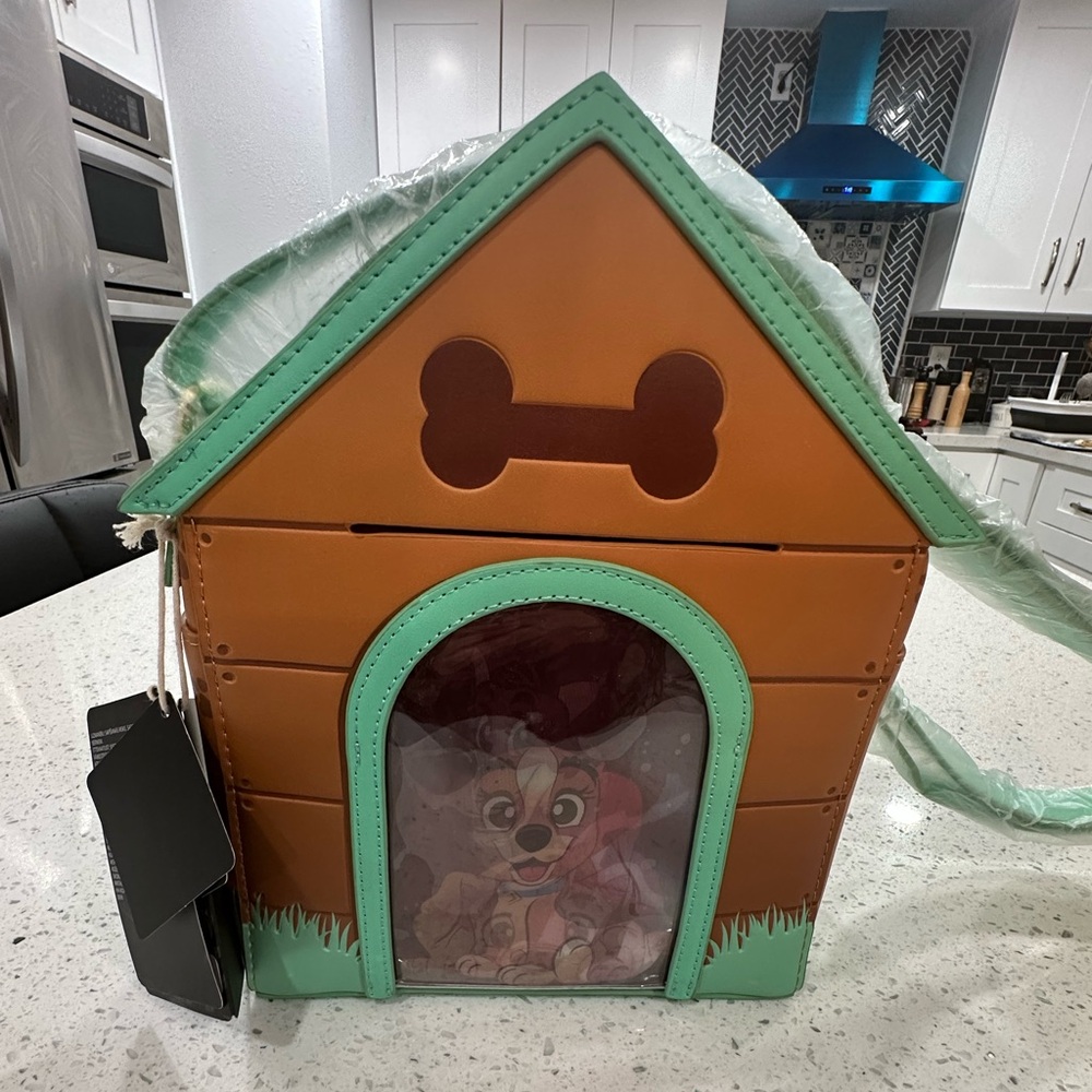 Loungefly Disney Doghouse Lenticular Crossbody Bag